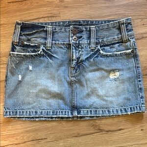 American Eagle size 4 Denim Mini Skirt